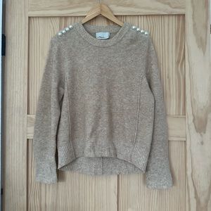 XS Alpaca Wool Phillip Lim Pearl Sweater